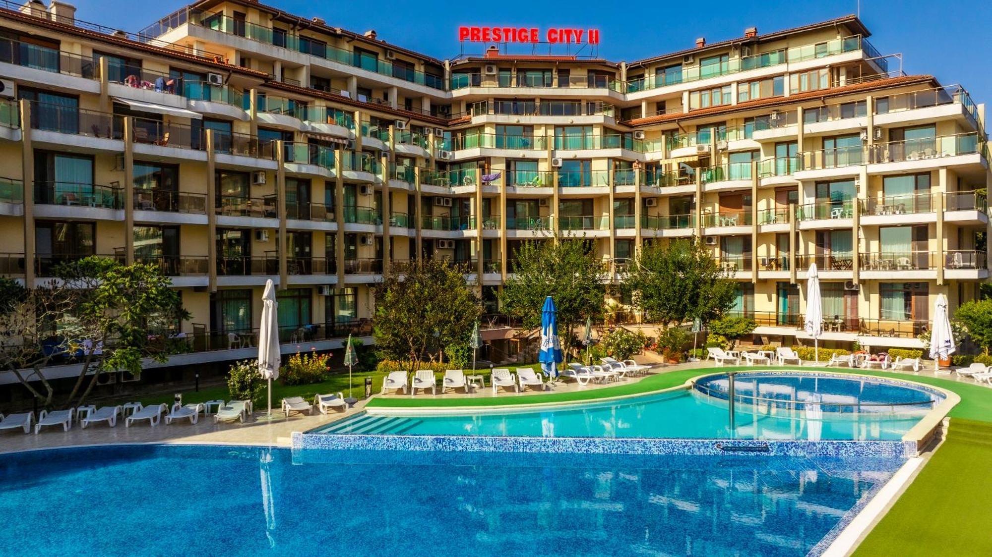 Aparthotel Hotel Prestige City II Primorsko Extérieur photo
