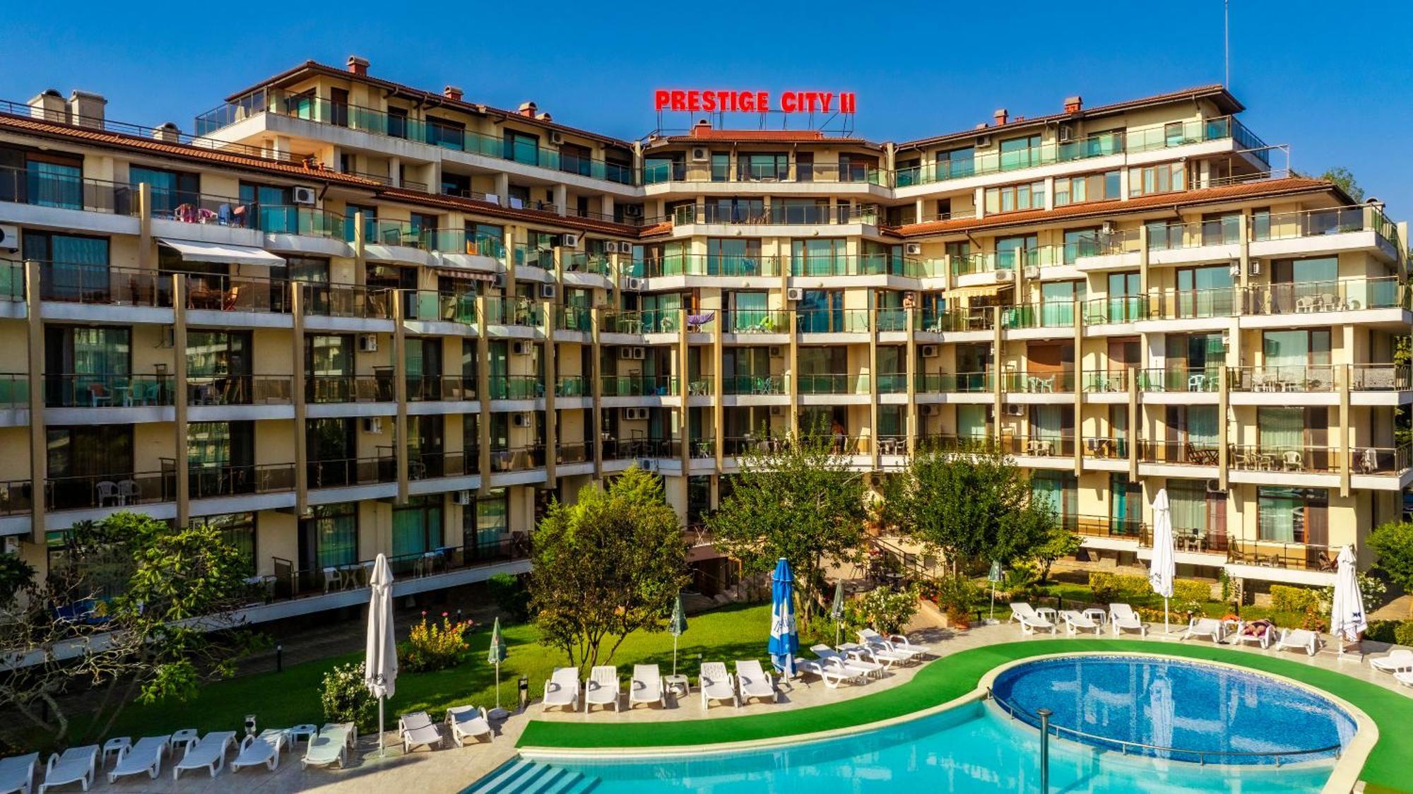 Aparthotel Hotel Prestige City II Primorsko Extérieur photo