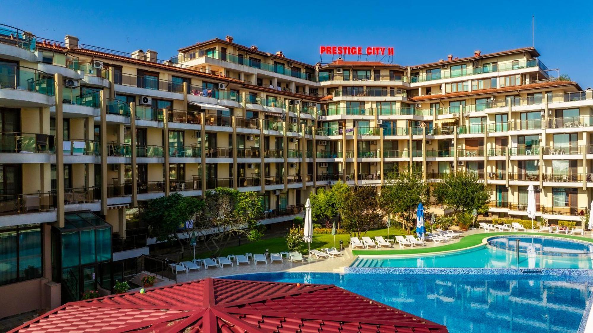 Aparthotel Hotel Prestige City II Primorsko Extérieur photo